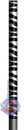 SOCX Arrow Wrap - ZEBRA - 8.0 mm