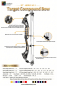 Preview: Compoundbogen HERO 10 III 37" - Medium Cam von SANLIDA