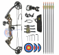 Preview: Kindercompoundbogen-Set M3 von TOPOINT