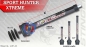 Preview: Stabilisator SPORT HUNTER XTREME 8" von B-STINGER - schwarz