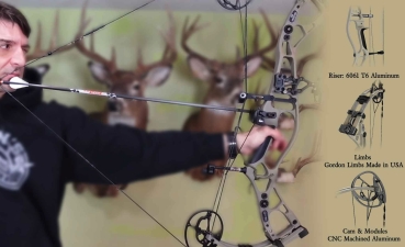 Compoundbogen DRAGON 10 von SANLIDA - Large Cam