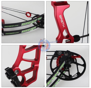 Preview: Compoundbogen BRETH 36 von TOPOINT - Cam SD