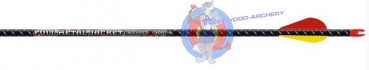 Alu/Carbonschaft FMJ BLACK 5 mm von EASTON - 12-Pack