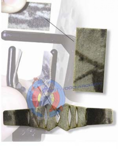 Laser Cut FELT-KIT für QAD Ultrarest Pfeilauflagen
