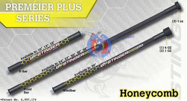 Monostabilisator PREMIER PLUS HONYCOMB von B-Stinger