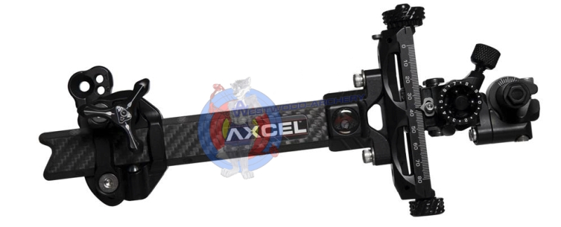 Compoundvisier ACHIEVE XP 2.0" UHM CARBON BAR von AXCEL