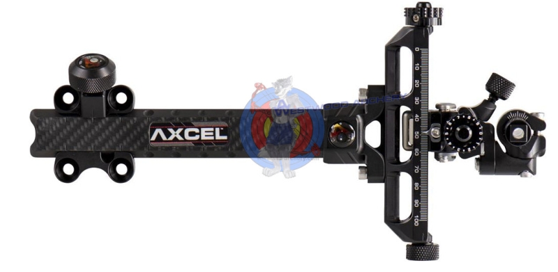 DEAL! Compoundvisier ACHIEVE NEW CARBON BAR /NO LOCK / EXT 6" von AXCEL