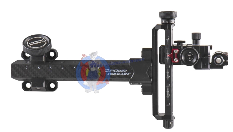 Compoundvisier POWR CARBON 6" von AVALON