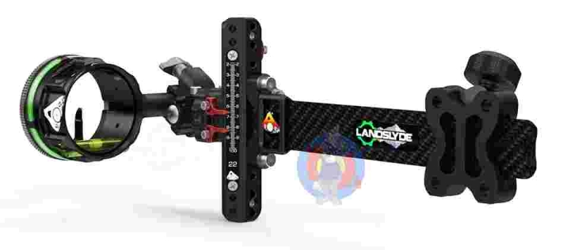 1-Pin Visier LANDSLYDE CARBON PRO SLIDER AVX-41 SCOPE