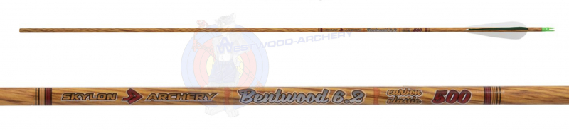 Fertigpfeil BENTWOOD von SKYLON - SIX-Pack