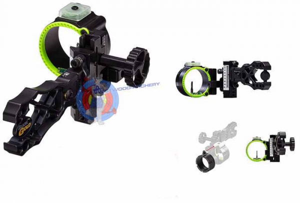 1-Pin Visier ASCENT VERDICT von BLACK GOLD