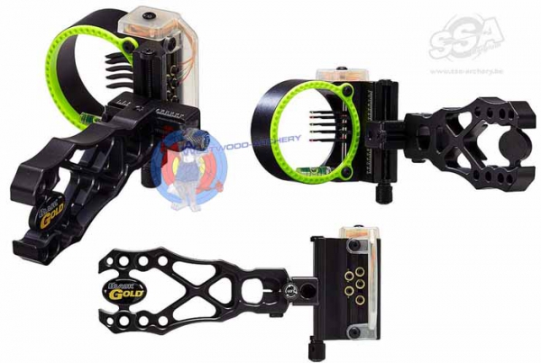 5-Pin Visier WIDOW MAKER von BLACK GOLD