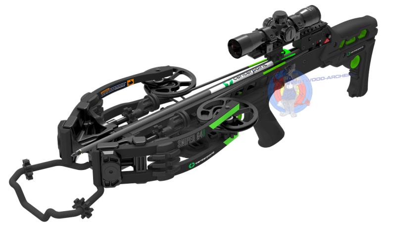Compoundarmbrust SNIPER G4D Package mit SILENT CRANK von CENTER POINT