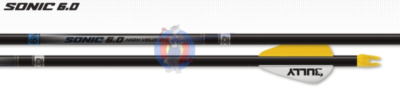 Fertigpfeil SONIC 6.0 von EASTON - SIX-Pack