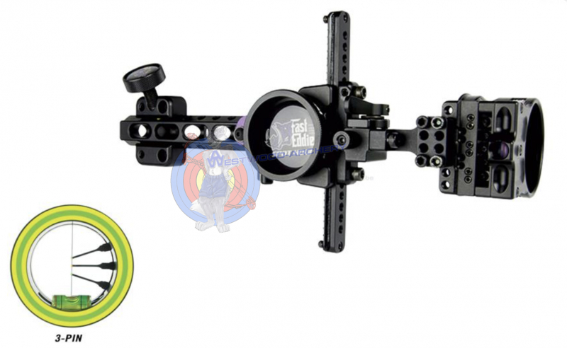 3-Pin Visier FAST EDDIE XL MRT von SPOT HOGG