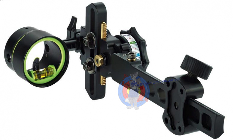 1-Pin Visier TETRA TOURNAMENT Short Bar 5519 von HHA