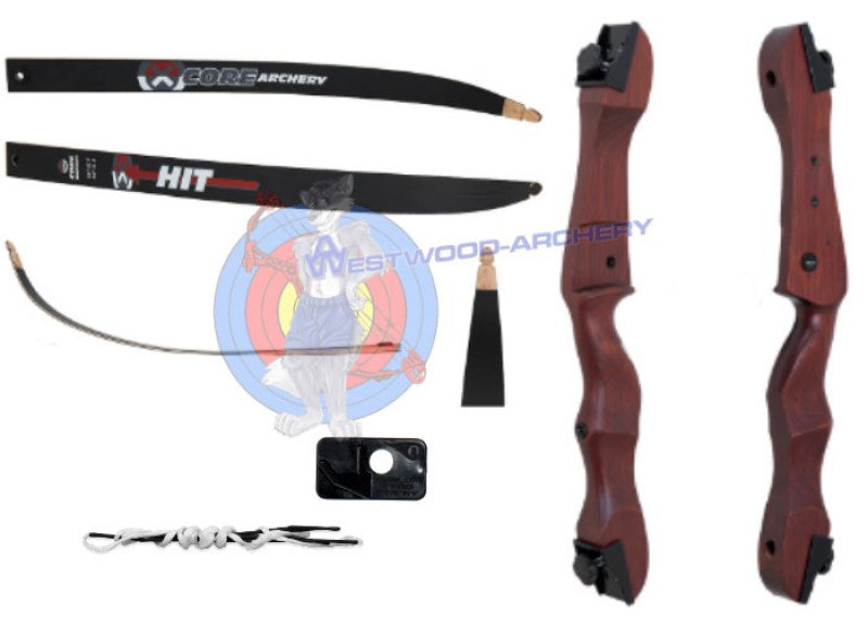 Recurvebogen HIT BLACK von CORE - 68 Zoll