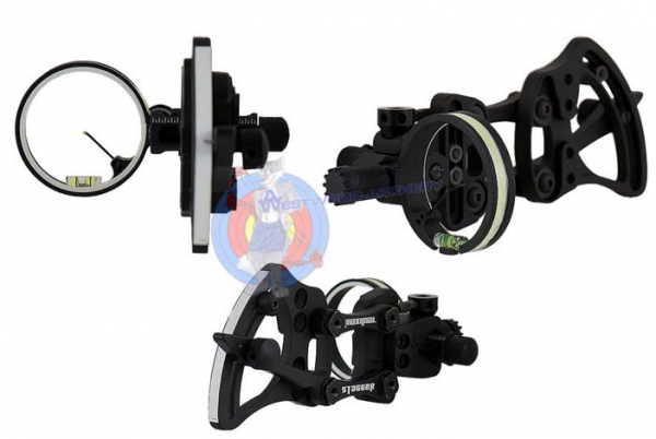 1-Pin Visier STAGGER PIVOT von MAXIMAL