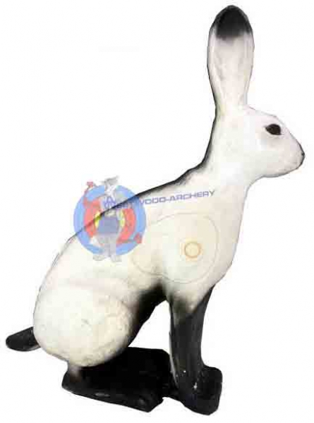 WHITE 3D RABBIT von WILDLIFE