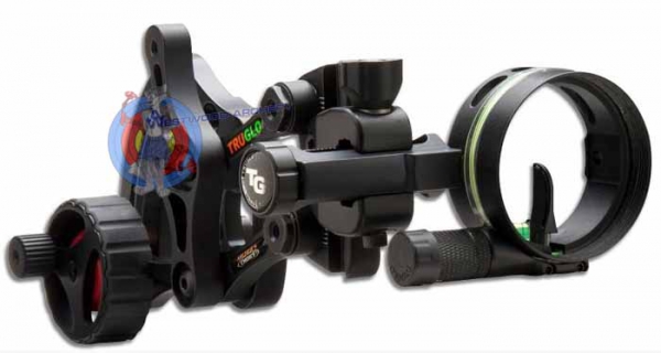 1-Pin Visier Archers Choice RANGE ROVER MICRO WHEEL von TRUGLO