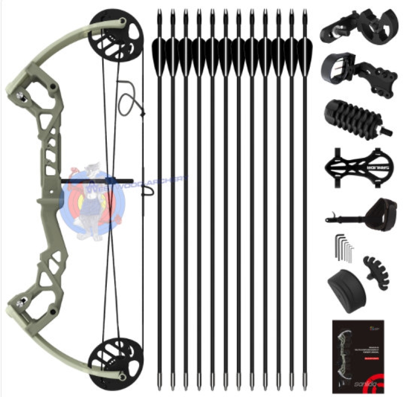 Compoundbogen-Package DRAGON X6 von SANLIDA