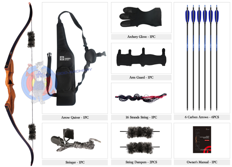 Bogenset EAGLE X9 T/D von SANLIDA