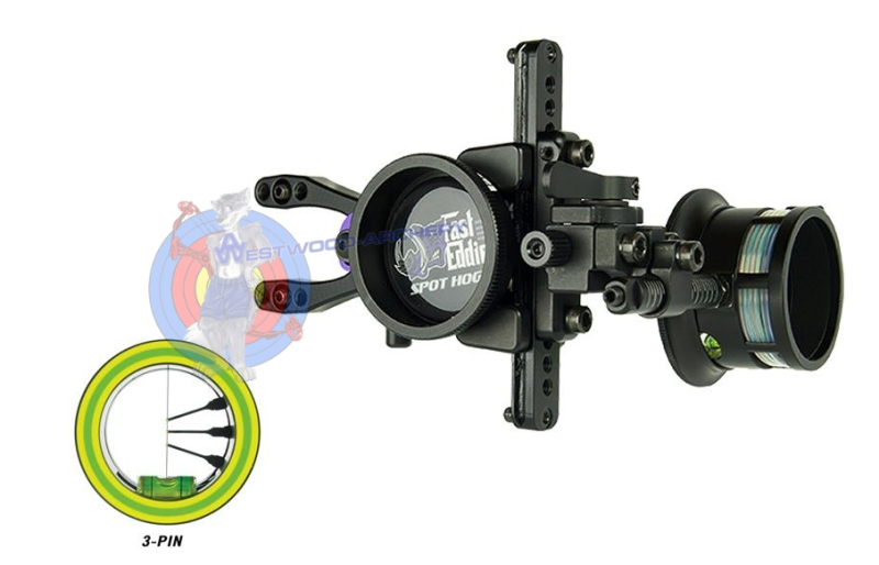 3-Pin Visier FAST EDDIE MRT von SPOT HOGG