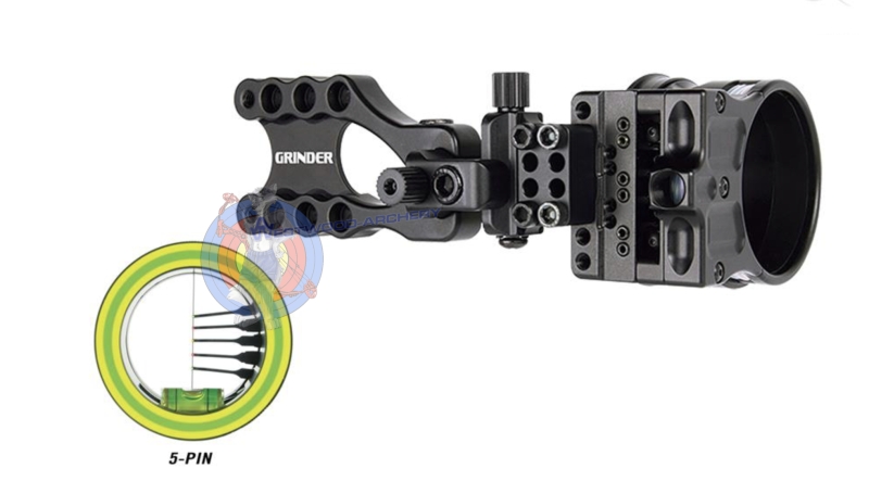 5-Pin Visier GRINDER MRT von SPOT HOGG