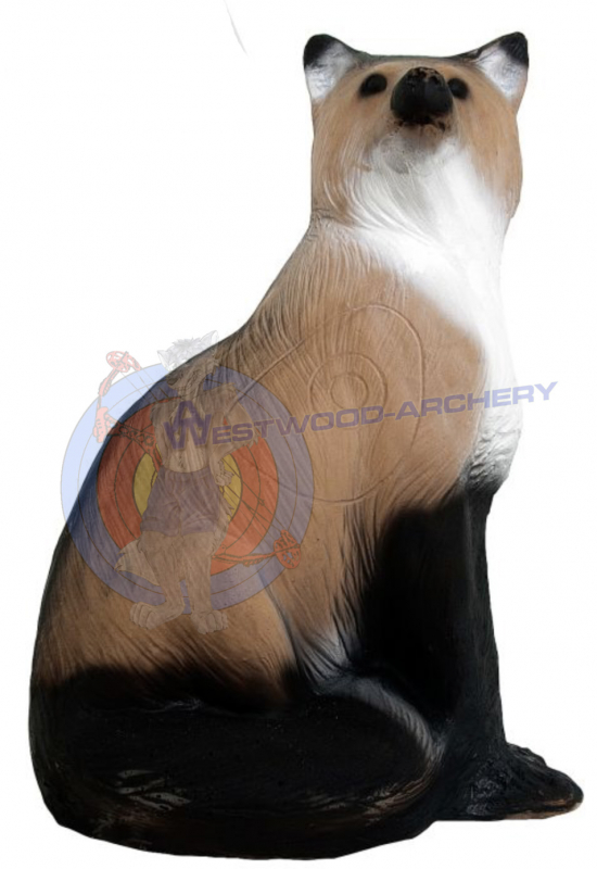 3D FUCHS sitzend von WILD LIFE